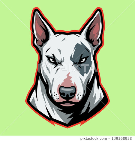 Dog Face Illustration Character Vector Logo Template Dog Face Illustration Character Vector Logo Template 139368938