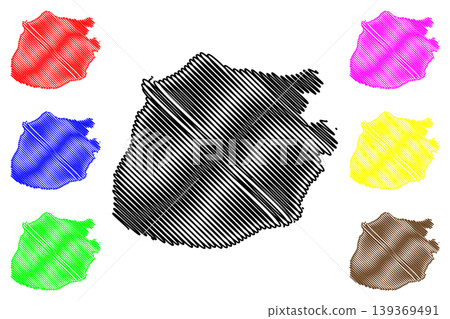 Saba island (Kingdom of the Netherlands, Caribbean Netherlands, Cenrtal America, Caribbean islands) map vector illustration, scribble sketch Saba map Saba island (Kingdom of the Netherlands, Caribbean Netherlands, Cenrtal America, Caribbean islands) map vector illustration, scribble sketch Saba map 139369491