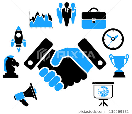 Business Strategy Concept Business Strategy Concept 139369581