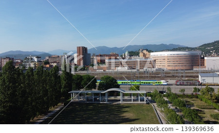 Panoramic View of Brescia from Parco Tarello 139369636