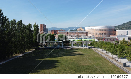 Panoramic View of Brescia Cityscape and Parco Tarello Panoramic View of Brescia Cityscape and Parco Tarello 139369777