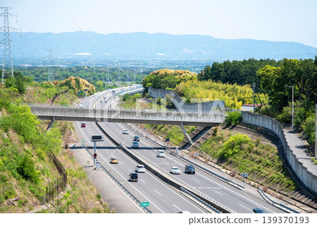 高速公路上的春天:新名神高速公路,小物野IC至鈴鹿PA Smart IC,四日市隧道北側 高速公路上的春天:新名神高速公路,小物野IC至鈴鹿PA Smart IC,四日市隧道北側 139370193