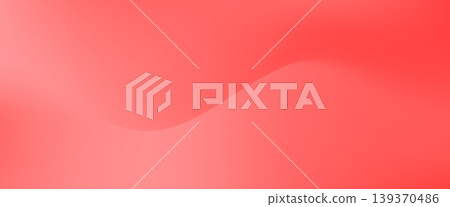 Bright coral red abstract mesh gradient background with wavy curve. Soft blurred trendy y2k scarlet color gradation fluid concept for ui design, banner, aesthetic feminine poster, print Bright coral red abstract mesh gradient background with wavy curve. Soft blurred trendy y2k scarlet color gradation fluid concept for ui design, banner, aesthetic feminine poster, print 139370486