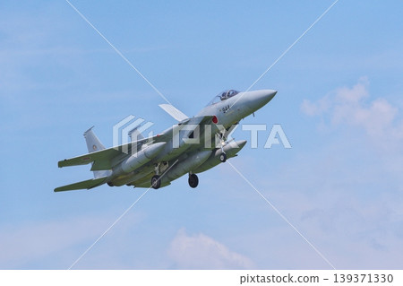 第201中隊的F-15J戰鬥機正在降落進場 第201中隊的F-15J戰鬥機正在降落進場 139371330