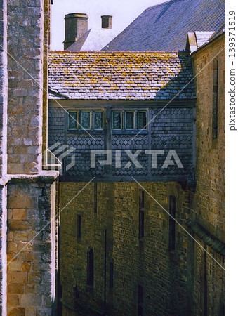 Mont Saint-Michel Abbey Corridor Mont Saint-Michel Abbey Corridor 139371519