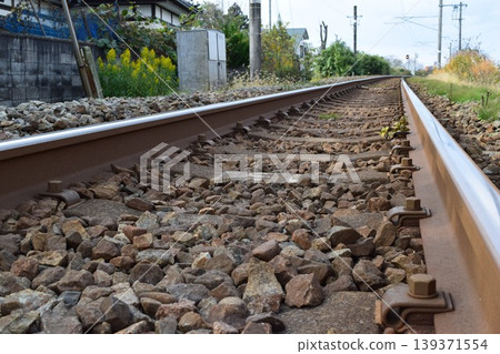 Railroad track Uetsu Main Line Railroad track Uetsu Main Line 139371554