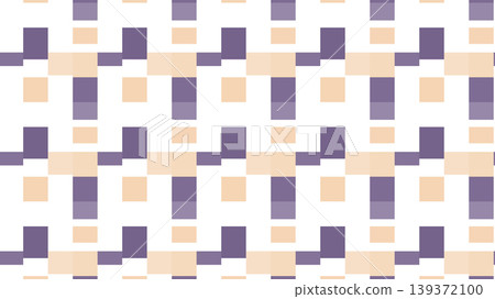 Beige Purple Geometric Block Pattern Beige Purple Geometric Block Pattern 139372100