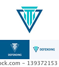 Delta Pillar Icon or Logo 139372153