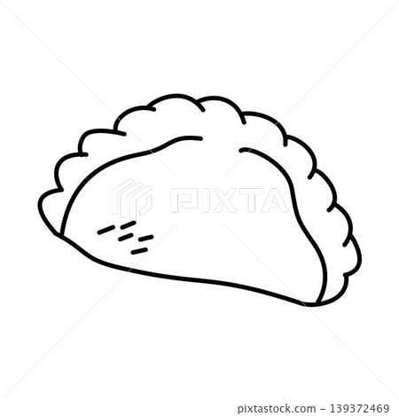 empanada icon food empanada icon food 139372469