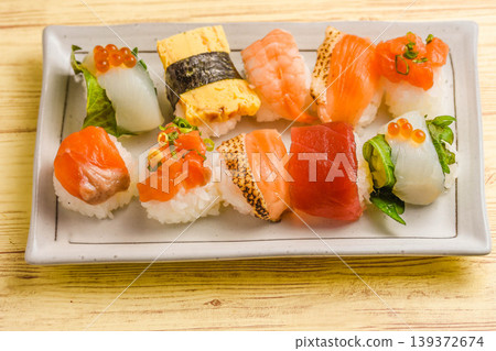 Seafood Temari Sushi 139372674