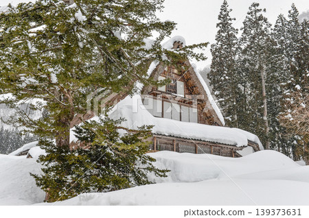 五箇山相倉合掌造村的冬天 五箇山相倉合掌造村的冬天 139373631