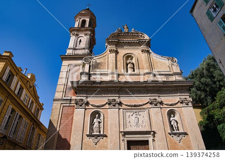 Basilica of Menton, France Basilica of Menton, France 139374258