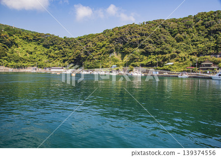 從東京伊豆大島眺望的風景 從東京伊豆大島眺望的風景 139374556