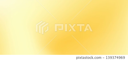 Pastel yellow gradient background. Smooth butter cream blur texture wallpaper. Pale yellow gold flowing liquid effect backdrop for banner, flyer, presentation, poster. Vector abstract universal cover 139374969
