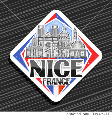 Vector logo for Nice Vector logo for Nice 139375211