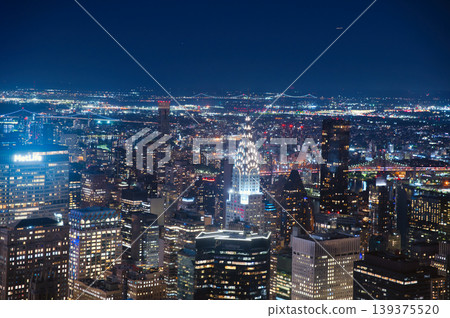 Night view from the Empire State Building / New York Night view from the Empire State Building / New York 139375520
