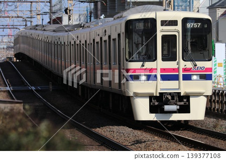 202602 Keio Electric Railway 9000 series 9757 Keio Line Shimotakaido 139377108