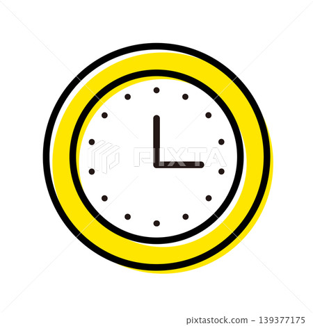 An illustration of a clock, representing time management in a business setting. An illustration of a clock, representing time management in a business setting. 139377175