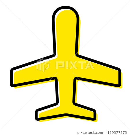 飛機圖示的向量圖 139377273
