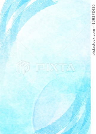 An artistic background with a pale blue watercolor texture. An artistic background with a pale blue watercolor texture. 139378436