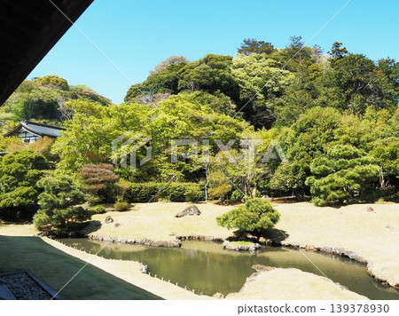 Kencho-ji Temple, Kanagawa Prefecture, Hojo Garden, April Kencho-ji Temple, Kanagawa Prefecture, Hojo Garden, April 139378930