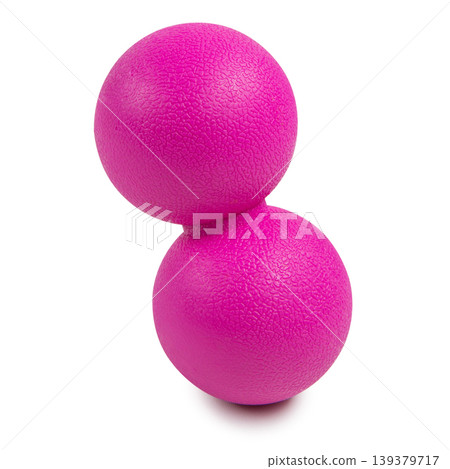 Double peanut massage ball for fitness and MFR, silicone trigger point massager for back and neck. Double peanut massage ball for fitness and MFR, silicone trigger point massager for back and neck. 139379717