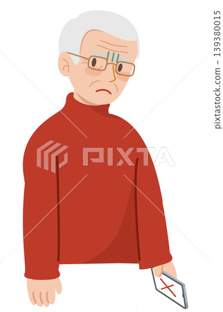 Smartphone operation mistake ④ Depression Smartphone operation mistake ④ Depression 139380015