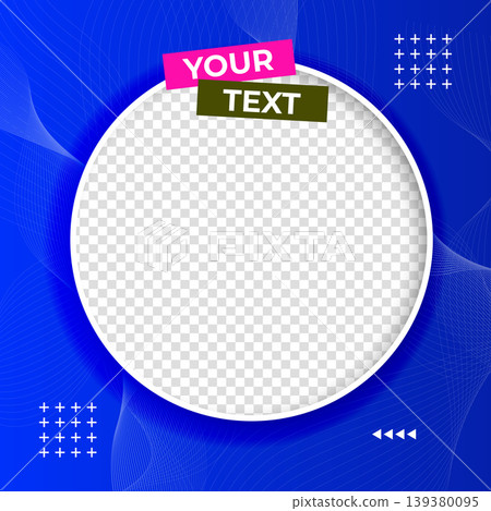 Social media business post banner with image space Social media business post banner with image space 139380095
