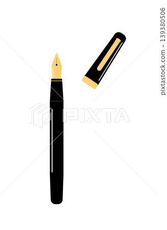 Fountain pen illustration Fountain pen illustration 139380506