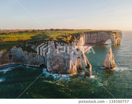 Cliffs and Waters of Etretat Cliffs and Waters of Etretat 139380757