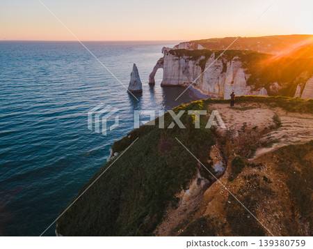 Cliffs and Waters of Etretat 139380759