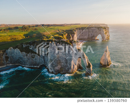 Cliffs and Waters of Etretat Cliffs and Waters of Etretat 139380760