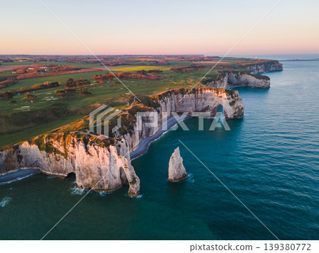 Cliffs and Waters of Etretat Cliffs and Waters of Etretat 139380772