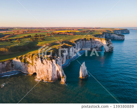 Cliffs and Waters of Etretat Cliffs and Waters of Etretat 139380889