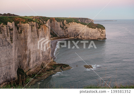 Cliffs and Waters of Etretat 139381352