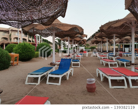 Egypt beach Red Sea Makadi Bay Egypt beach Red Sea Makadi Bay 139382119