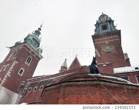 Krakow castle in the Poland 139382151