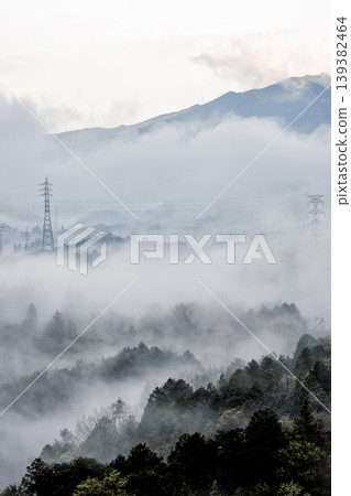 Sea of clouds in Nakatsugawa City 139382464