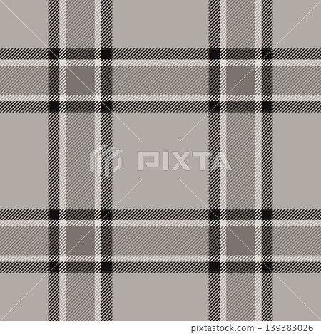 Male fabric pattern vector, wear plaid textile background. Content tartan seamless texture check in grey and pastel colors. Male fabric pattern vector, wear plaid textile background. Content tartan seamless texture check in grey and pastel colors. 139383026