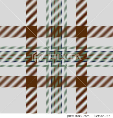Designer fabric texture tartan, best pattern background textile. Trendy vector seamless plaid check in gainsboro and orange colors. Designer fabric texture tartan, best pattern background textile. Trendy vector seamless plaid check in gainsboro and orange colors. 139383046