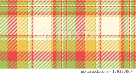 Back to school texture plaid textile, hispanic vector fabric tartan. Gentle pattern seamless background check in cornsilk and red colors. Back to school texture plaid textile, hispanic vector fabric tartan. Gentle pattern seamless background check in cornsilk and red colors. 139383064