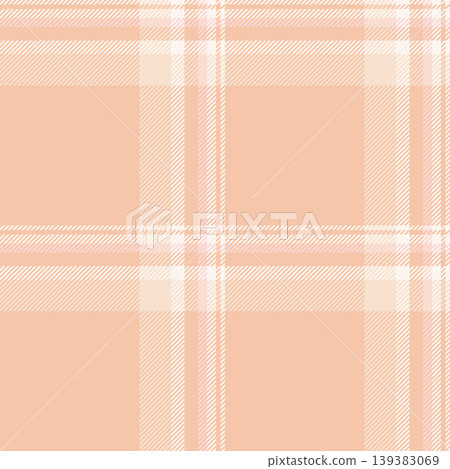 Festive plaid textile texture, turkish vector fabric background. Regular check seamless pattern tartan in orange and light colors. Festive plaid textile texture, turkish vector fabric background. Regular check seamless pattern tartan in orange and light colors. 139383069