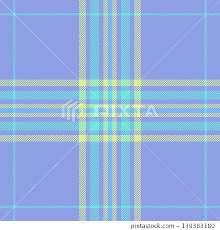 1960s check vector textile, mexico seamless tartan plaid. Group background pattern texture fabric in blue and teal colors. 139383180