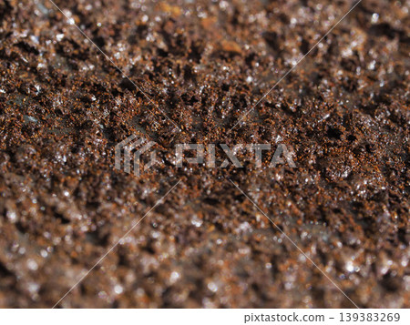 Rust of iron plate 139383269