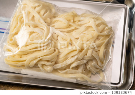 Image of flat, fresh noodles Image of flat, fresh noodles 139383674