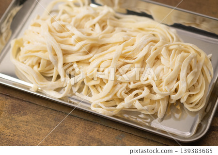 Image of flat, fresh noodles Image of flat, fresh noodles 139383685