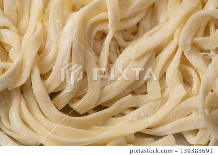 Image of flat, fresh noodles Image of flat, fresh noodles 139383691