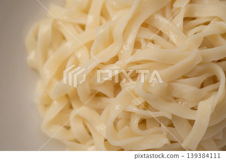Image of boiled flat noodles Image of boiled flat noodles 139384111