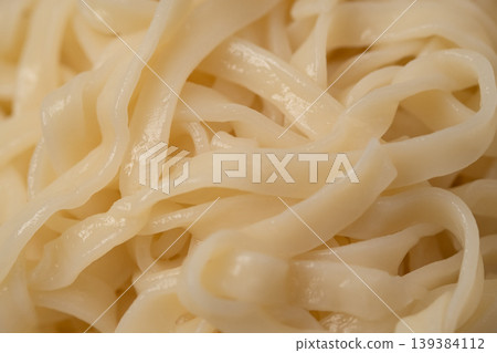 Image of boiled flat noodles Image of boiled flat noodles 139384112