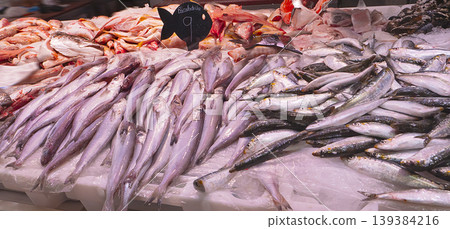 Fresh Fish Market, Spain Fresh Fish Market, Spain 139384216